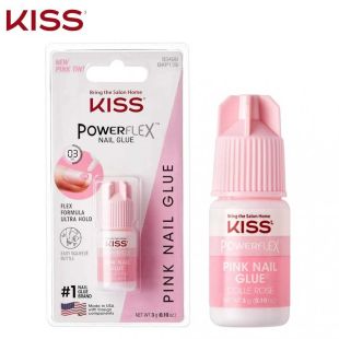 KISS PowerFlex Pink Nail Glue