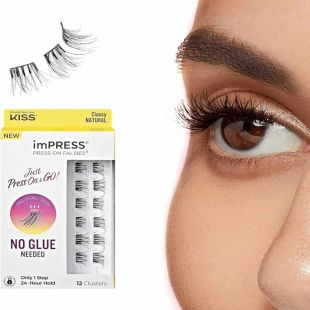 KISS imPRESS Press-On Falsies - Classy Natural