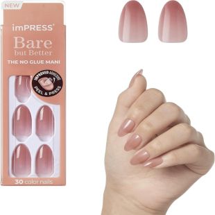Kiss imPRESS Color Bare But Better Serenity Press-On Nails