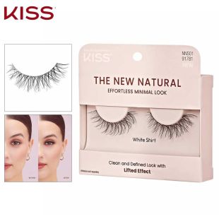 KISS The New Natural White Shirt Lashes