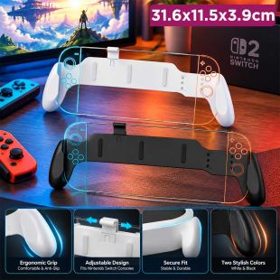 JYS Comfortable Grip for Nintendo Switch Consoles