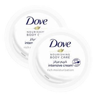 Dove Body Cream Intensive 2 × 75 ml