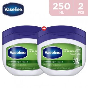 Vaseline Jelly Pure Aloe 2 × 250 ml