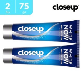 كلوس اب - معجون أسنان كلوس اب وايت الأصلي - 2 × 75 مل