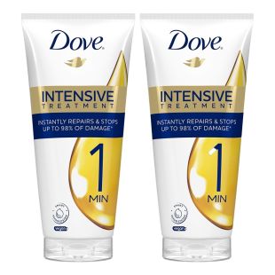 Dove 1Minute Intensive Treatment Conditioner 2 × 180ml