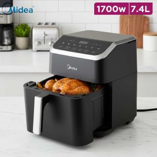 Midea HeatXpress 1700W Digital Air Fryer 7.4L