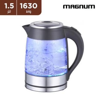 غلاية زجاج لاسلكية 1.5 لتر من Magnum