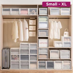 Frosted Transparent Drawer Box