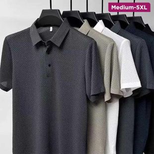 Men's Summer Business Casual Polo Shirt