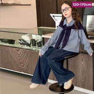 Stylish Loose Autumn Jeans For Girls