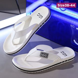 نعال رجالي بنعل سميك مضاد للانزلاق