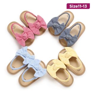 Infant Bow Tied Summer Soft Sole Sandal for Ages 0 - 1 Year