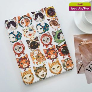 غطاء حماية بتصميم Cats للآيباد