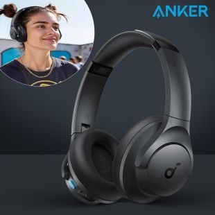 Anker Soundcore Q11i Wireless Over-Ear Headset - Dark Grey