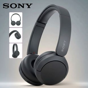 Sony Wireless Headphones with Microphone - Black