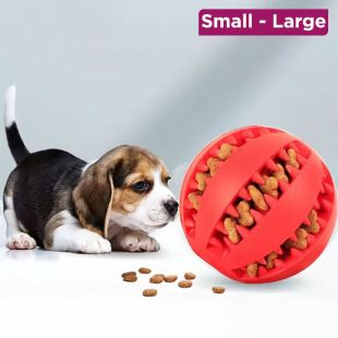 Interactive Rubber Ball Toy for Dogs