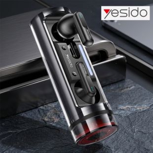 سماعات أذن لاسلكية - أسود من Yesido