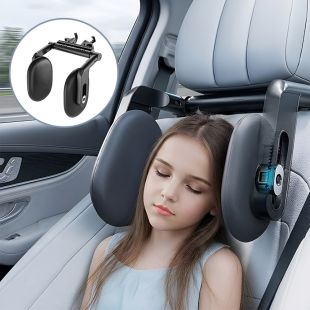 Ergonomic Adjustable Car Seat Head Supports