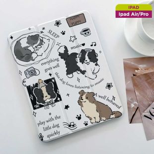 غطاء حماية بتصميم Dogs للآيباد