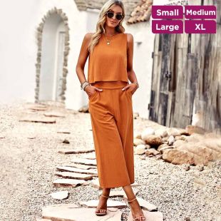 Elegant Summer Two-Piece Set for Women