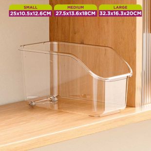 Space Saving Clear Acrylic Storage Box