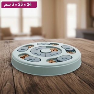 وعاء طعام Circular مضاد للانزلاق للحيوانات الأليفة