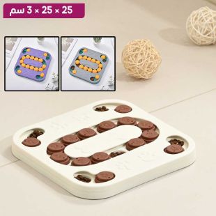 وعاء طعام Square مضاد للانزلاق للحيوانات الأليفة