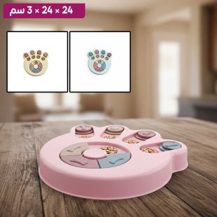 وعاء طعام Claw Mark مضاد للانزلاق للحيوانات الأليفة