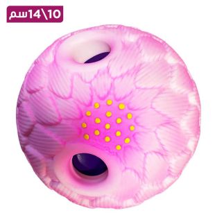 كرة لعب للكلاب بشكل زهرة مقاومة للعض