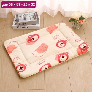 بطانية دافئة للحيوانات الأليفة بتصميم strawberry bear