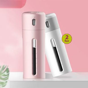 طقم زجاجات سفر لمستحضرات التجميل 2 حبة