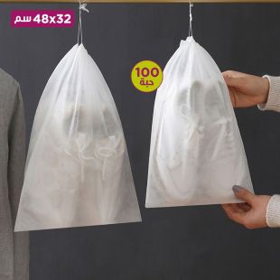 كيس تخزين أحذية مانع للغبار - 100 حبة