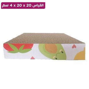 لوح خدش للقطط عل شكل مربع