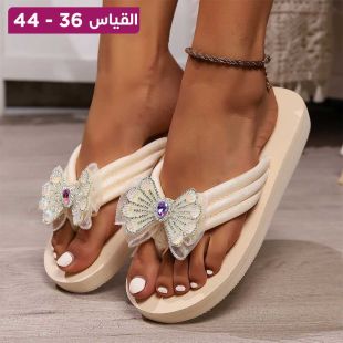 نعال مسطح بتفاصيل أنيقة للسيدات