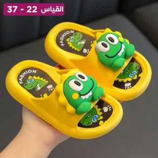 نعال أطفال صيفي برسومات كارتونية 3D ونعل لين مضاد للإنزلاق