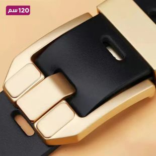 حزام جلد أنيق للرجال 120 سم