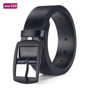 حزام جلد للرجال بتصميم عملي 120 سم