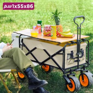 عربة تخييم قابلة للطي 86 × 55 × 1 سم