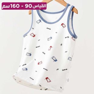 فيست داخلي قطن ولادي بتصميم Robot