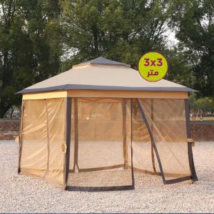 خيمة تخييم خارجية قابلة للطي - 3 × 3 متر 