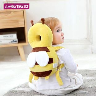 وسادة حماية رأس للأطفال بأشكال لطيفة - 33 × 19 × 6 سم