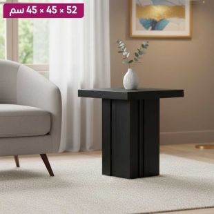 طاولة جانبية من خشب الصنوبر 52 × 45 × 45 سم