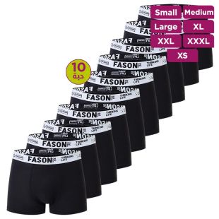 شورت داخلي صيفي مريح للرجال - 10 حبة