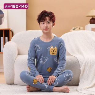 طقم بيجامة خريفي ولادى وبناتى