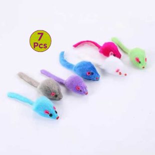 Soft Plush Mouse Toy For Cats