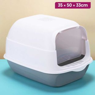 Top-Entry Dual-Use Litter Box for Pets