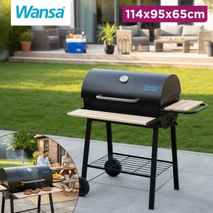 Wood Charcoal Grill 114 x 95 x 65 cm by Wansa