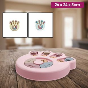 Claw Mark Non-Slip Pet Food Bowl