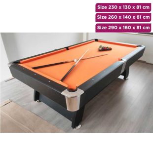 Billiard Table with Ball Pickup Design