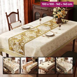Elegant Waterproof and Stain Resistant Tablecloth